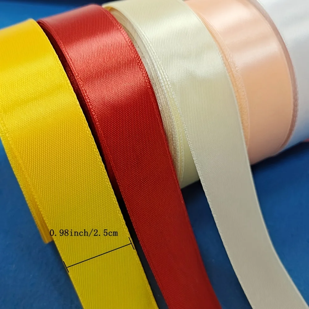 striped pattern ribbon decoration custom printed brand logo wrapping ribbon