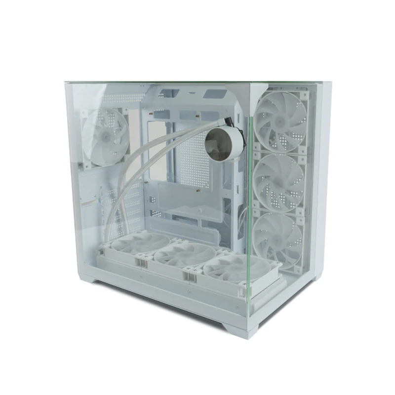 Choiyan Wholesale Hot ATX ITX E-ATX MATX Gaming PC Case Tempered Glass Towers pc case