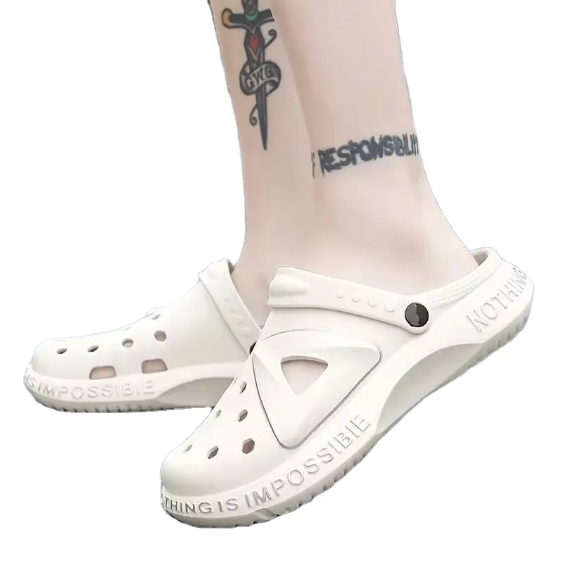 2024 мужские и женские летние сандалии без шнуровки на платформе Crocks & Mules для пляжных видов Спорта Водонепроницаемые Тапочки зимних мероприятий