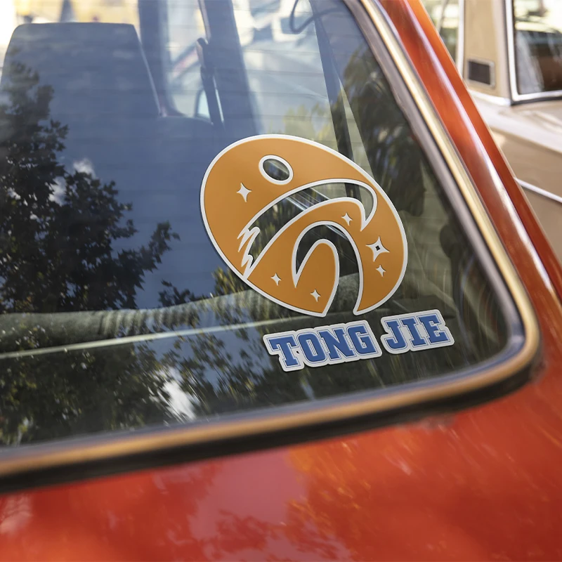 Сделано в Китае прозрачные наклейки на окна с цифровой печатью стикер пользовательский размер Водонепроницаемый виниловый для автомобиля