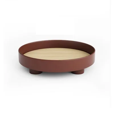 Wholesale oval tray fruit cup cosmetic nursery tray for working,storing used in bedroom, kitchen, living room trays