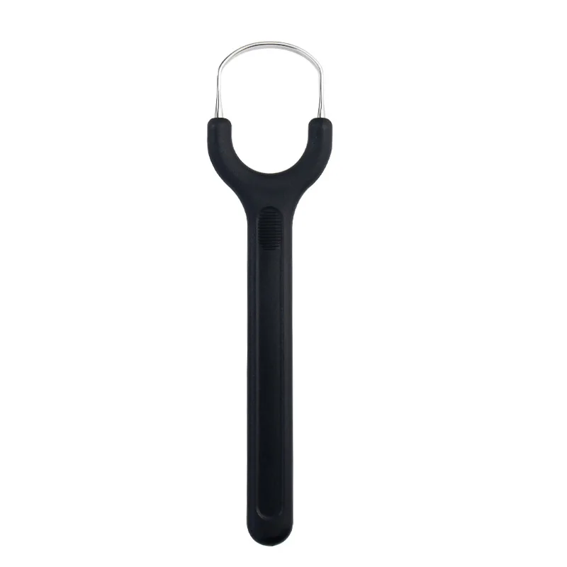 High Quality Stainless Steel Metal U-Shaped Tongue Scraper Removes Bad Breath And Cleans The Tongue