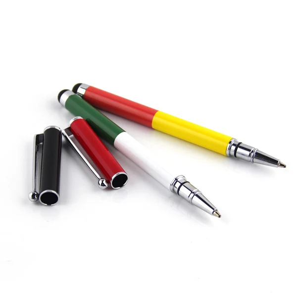 Top Quality Multifunction Funny Fidget Spinning Active Stylus Led Light Ball Ballpoint Pen Relieve Stress  Pen