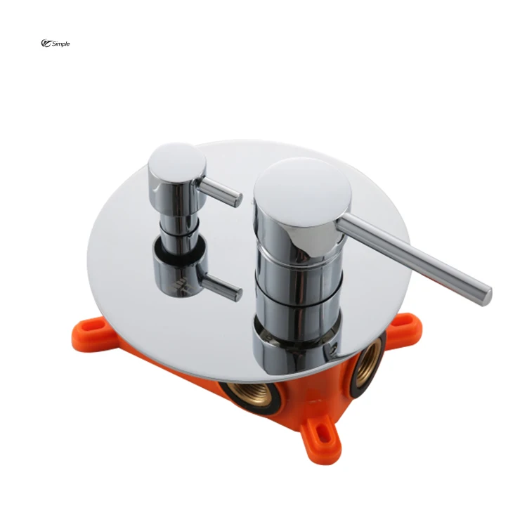 Wholesale Concealed Bath Shower Faucet System With Handheld Shower And Fixtures