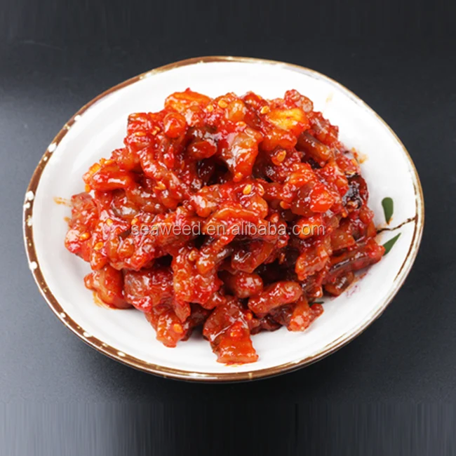 Popular Korean Snacks Kimchi Octopus