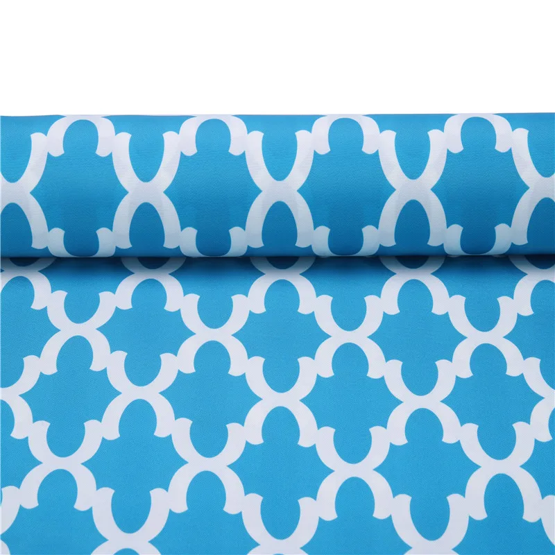 Wholesale waterproof solutiond dyed 100% polyester fabric for outdoor pillow cases