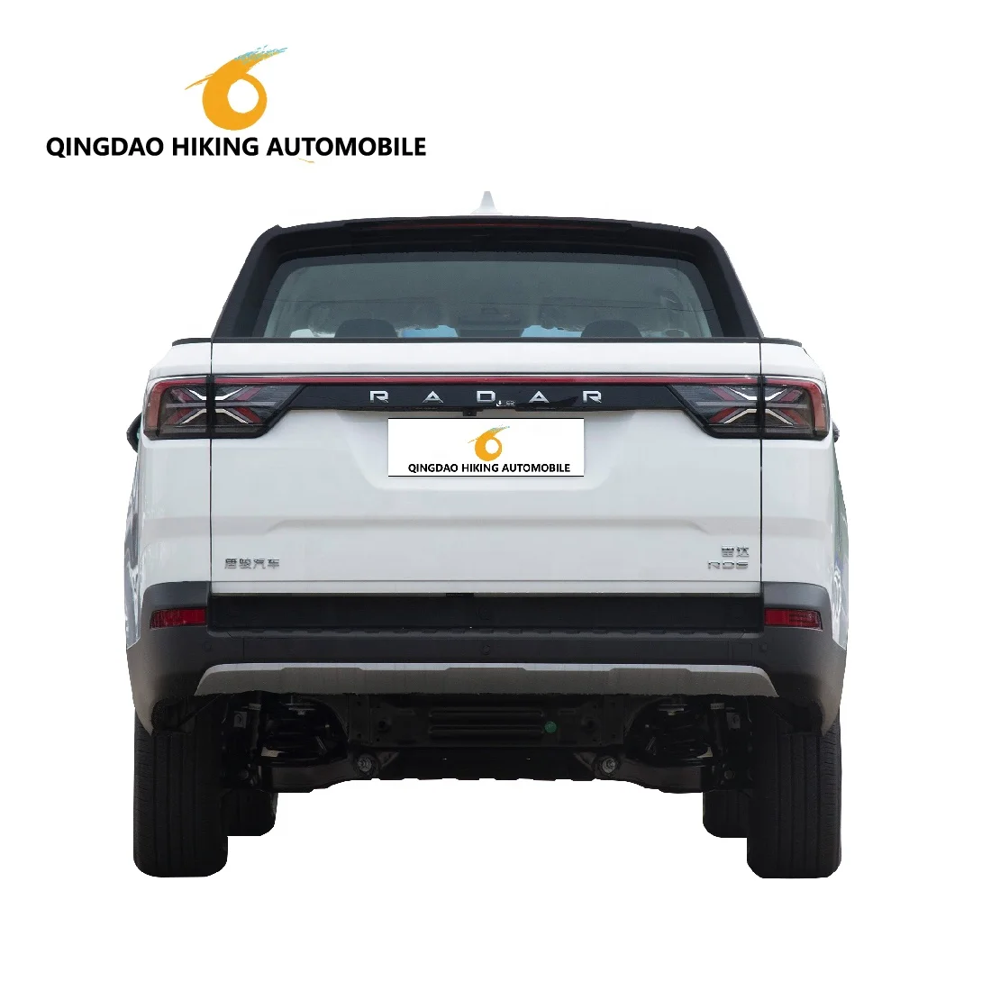 Geely Radar RD6 2024 Horizon Max 460km 4WD 4 Door 5 Seat China Pickup Truck Pure Electric Radar RD6 4wd Wholesale in Stock