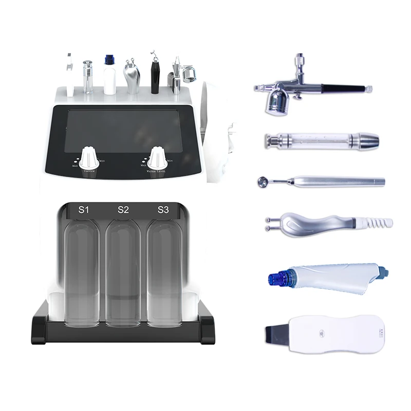 Professional Spa LED mask equipment rejuvenation oxygen jet facial cleaning machine