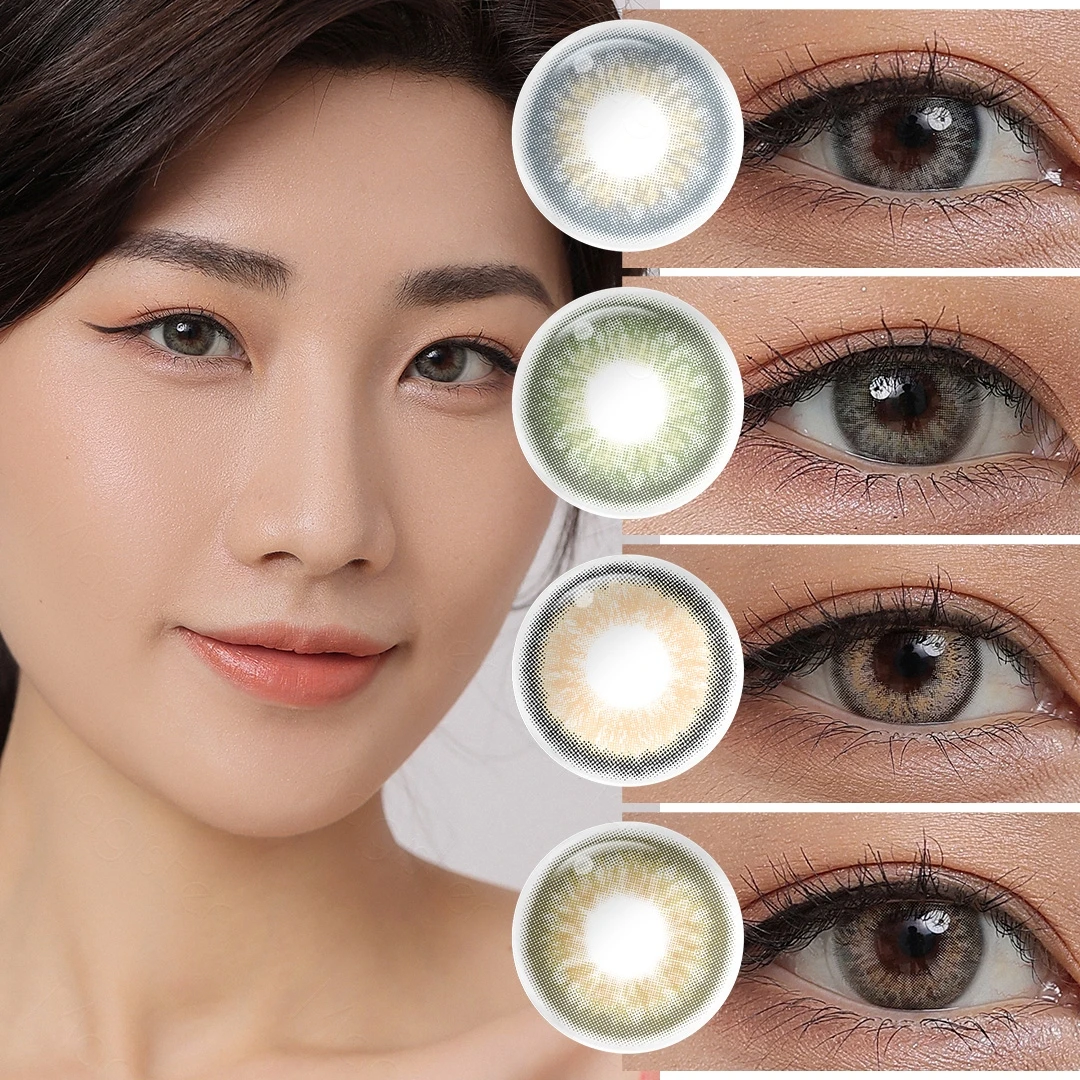 Magister Gleam 14.00mm Sparkle Colored Contacts Soft 6 Months Contact Lenses For Eye Cosmetics