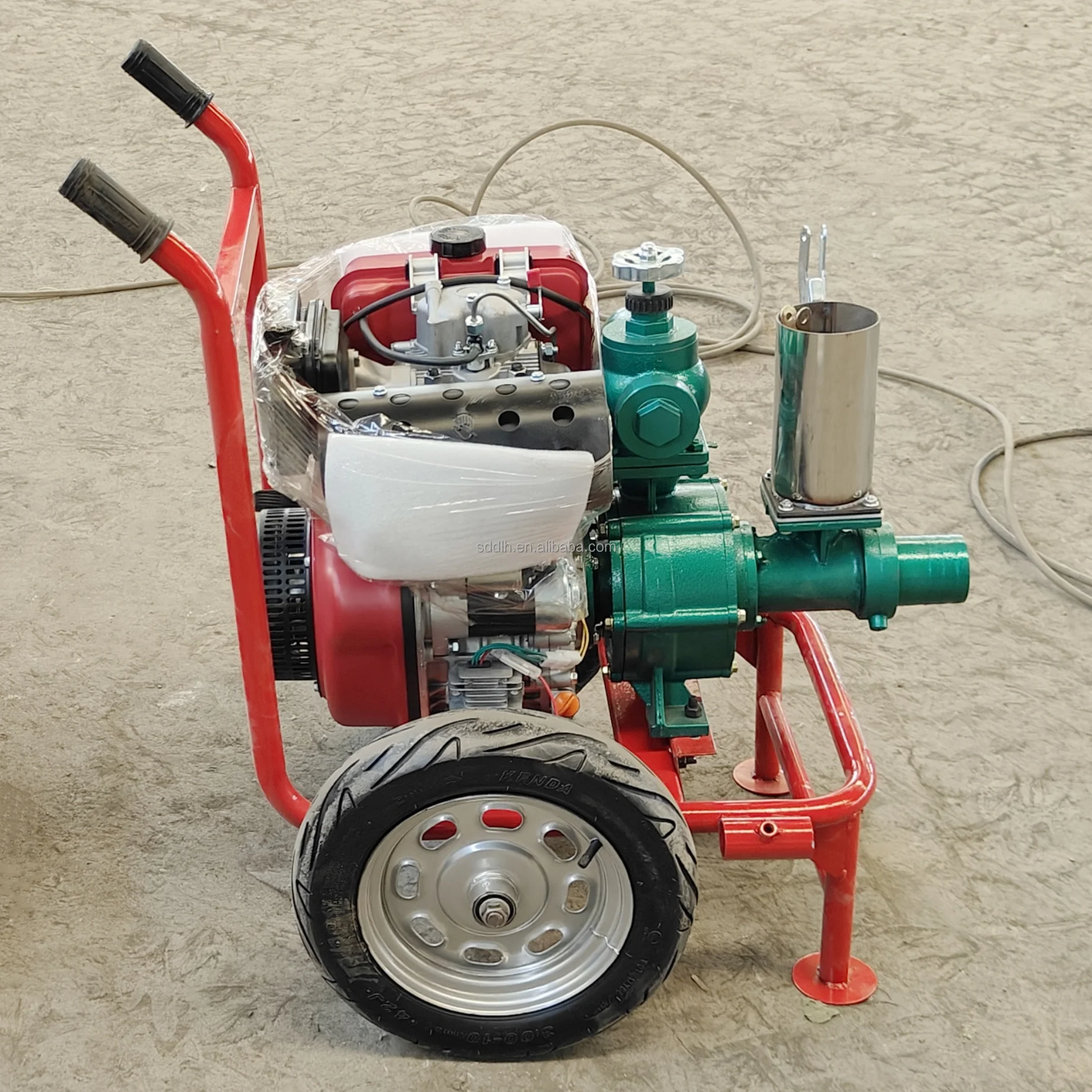 12hp портативный дизельный двигатель с воздушным охлаждением для орошения