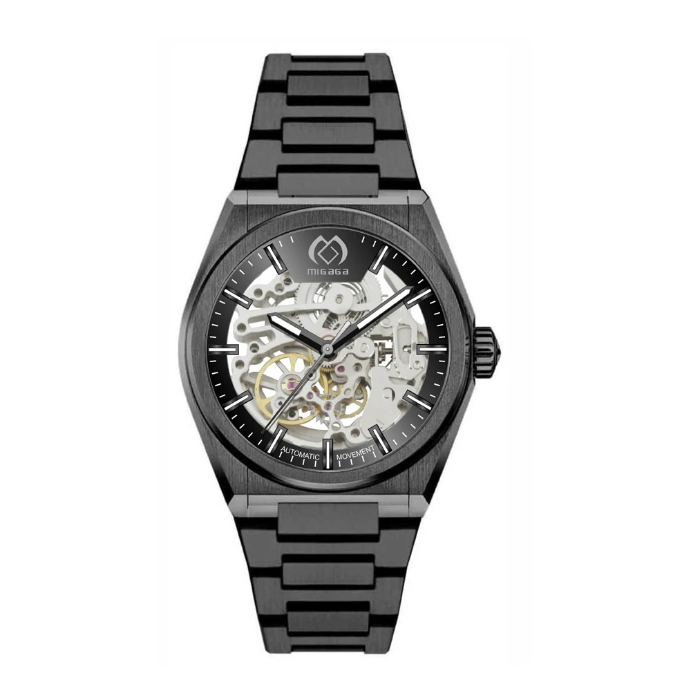 waterproof watch Automatic watch custom logo watch mechanisms movements