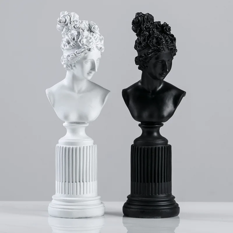 JD-N33 Nordic resin crafts portrait of the Virgin like the goddess of home furnishings art sculpture like handicrafts