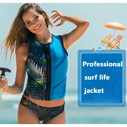 Wholesale Adult Jet Ski Life Vest Portable Life Jacket High Quality Neoprene Life Vest