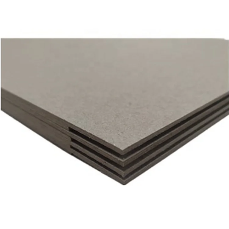 Guangzhou Paper Products Hard Grey Board 100% Recycled Paper 2mm Cardboard For Gift Boxes