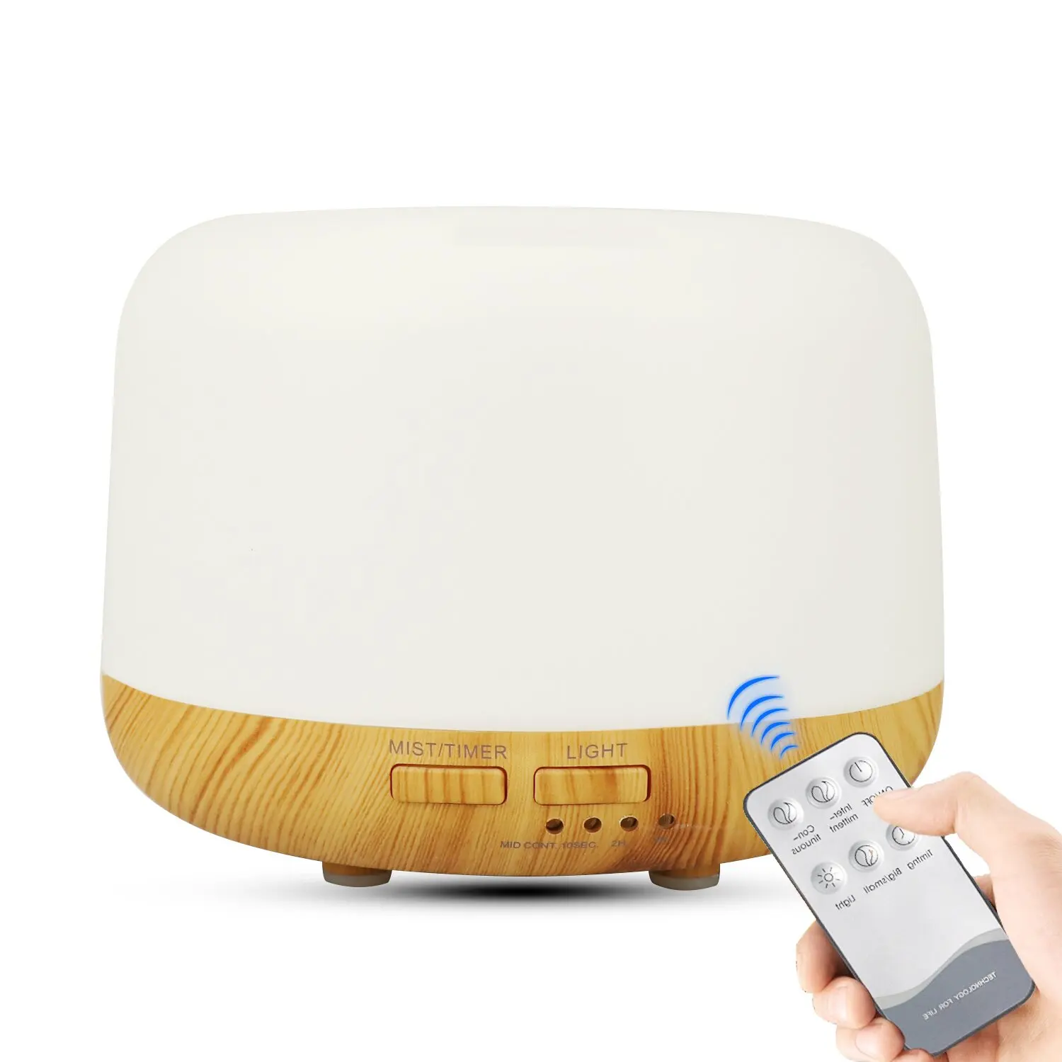 Customizable 300ML Aroma Diffuser  Air Humidifier Household Commercial use Essential Oil Desktop LED Light