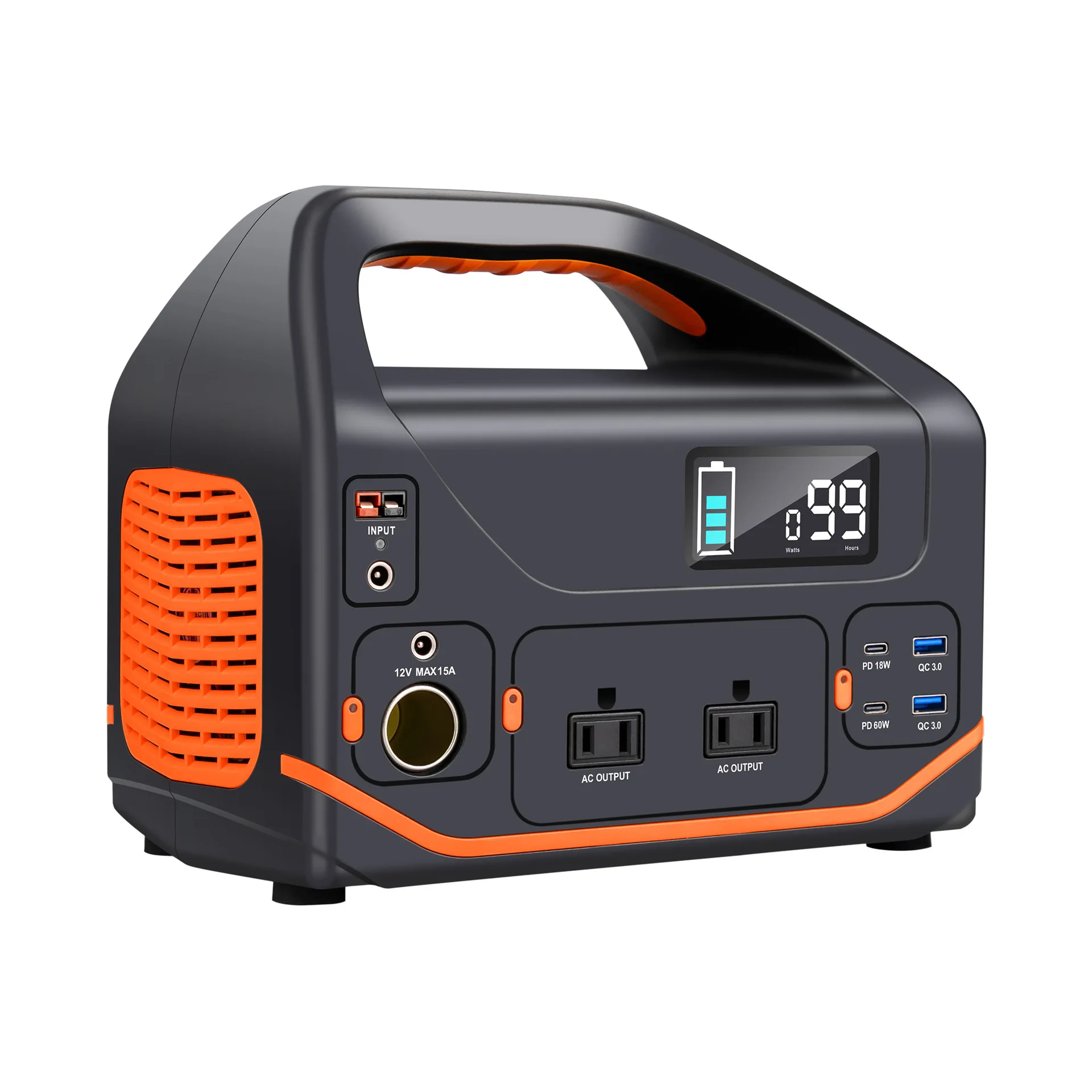 1000w Portable Power Station Generator 1200w 1024Wh  Lifepo4 Battery  APP Control Emergency UPS  Mobile Solar Power Station