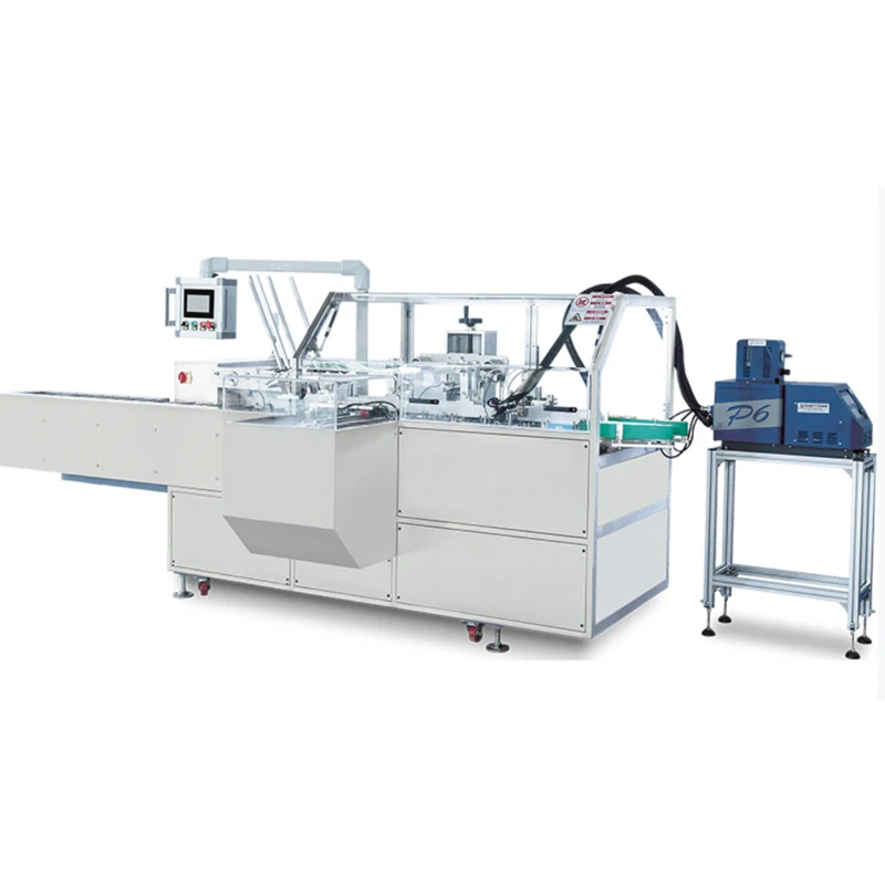 Automatic Cosmetic Box Vertical Cartoning packing Machine