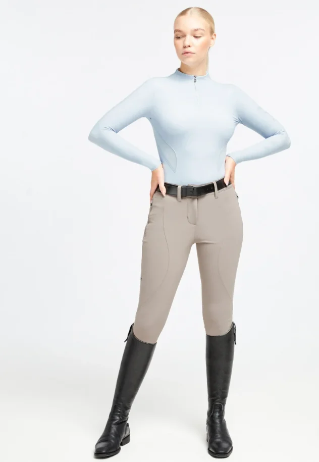 Custom Skin-Friendly Soft And Comfortable Fabric Riding Pants Equestrian Breeches