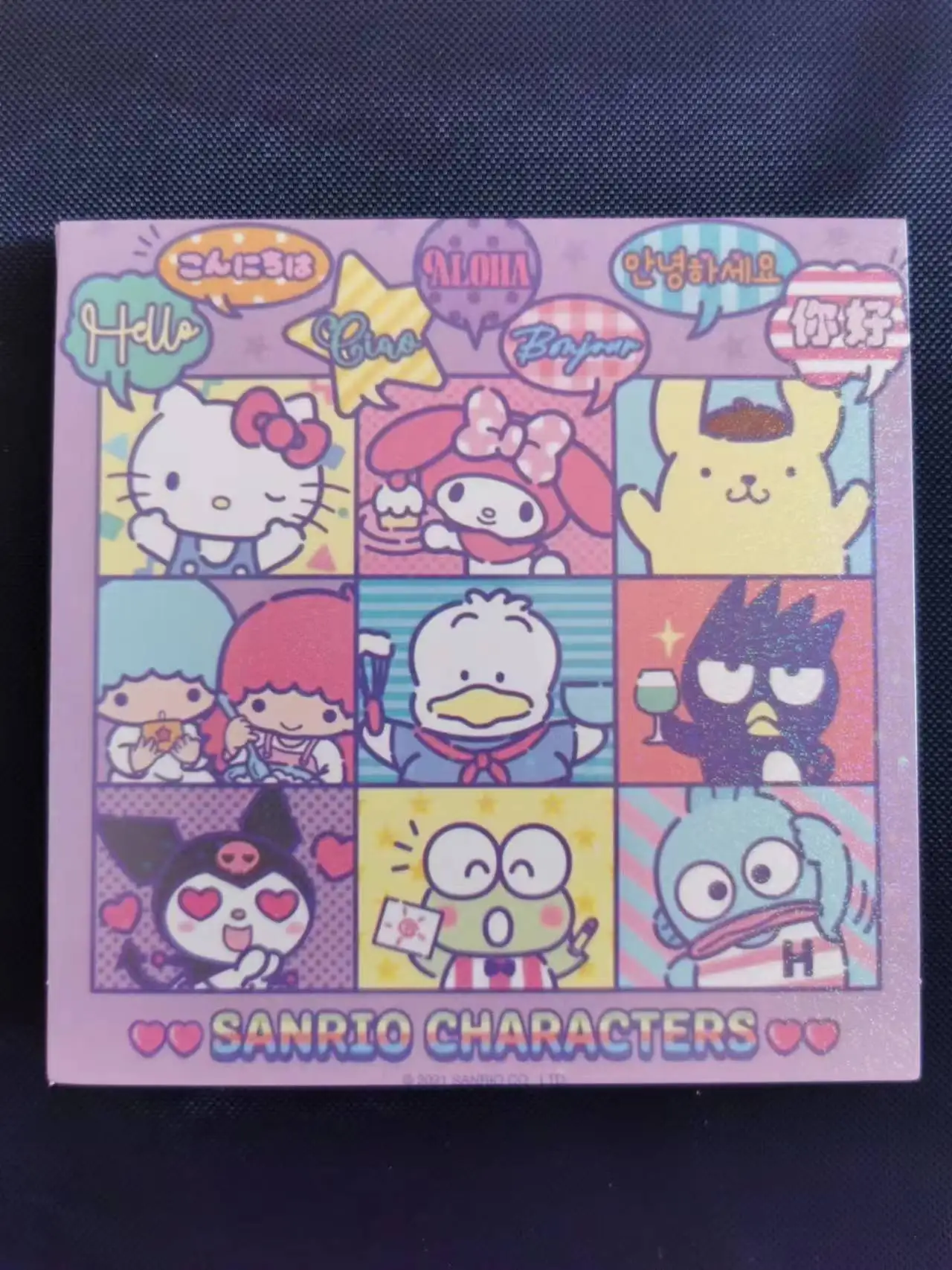 kawaii decorative stickers notebook creative wholesale cheap price cute kitty sticker anime cartoon sticker notebook