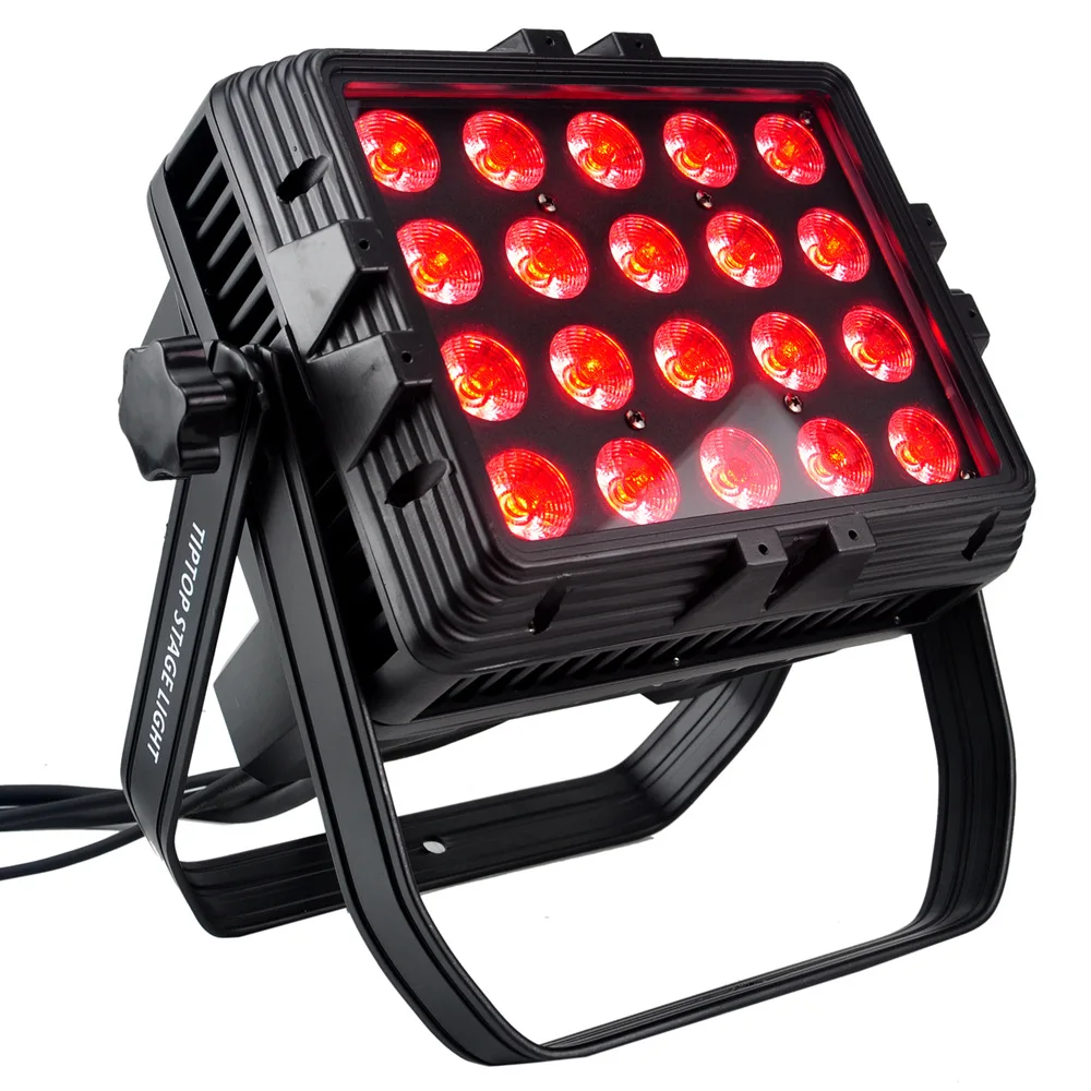IP65 waterproof Stage Events Light 20x18w led city color light RGBWA UV 6in1 led city color wash wall washer led flood light