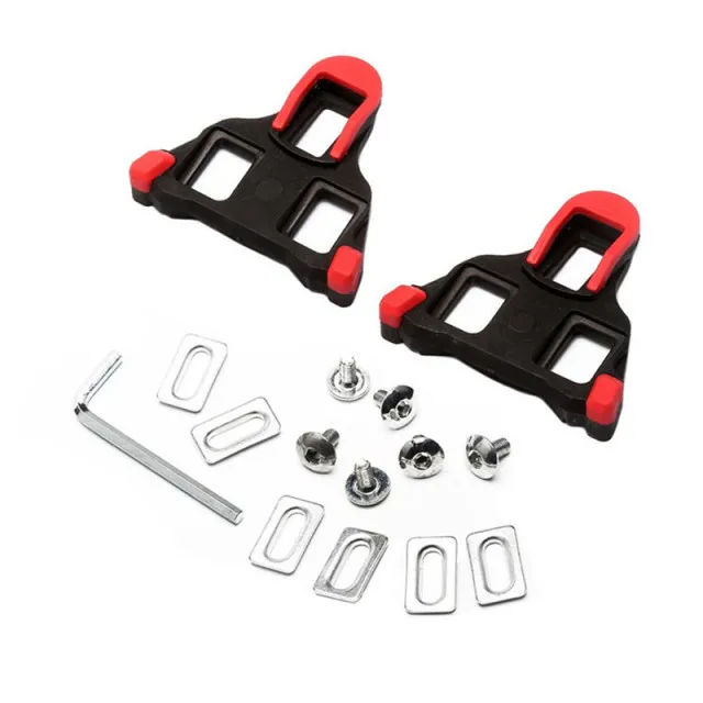 1 Pair New Cycling Shoe Splint Set Locking Splint Highway Locking Plate Cleats Splint Cycling Bicycle Shoes Cleats Plywood Group