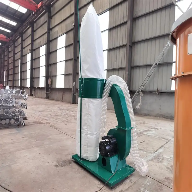 7.5kw Double bags dust collector portable dust collector woodworking vacuum cleaner