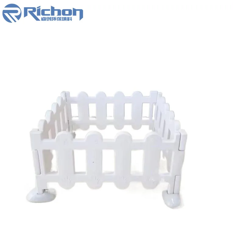 Soft Play Fencing Safety Fun Birthday Home White Fence Panels Play Kids White Fence Plastic Playpen