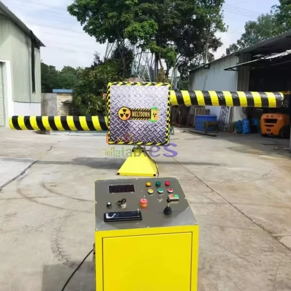 Rotating meltdown sweeper machine custom wipeout equipment for sale