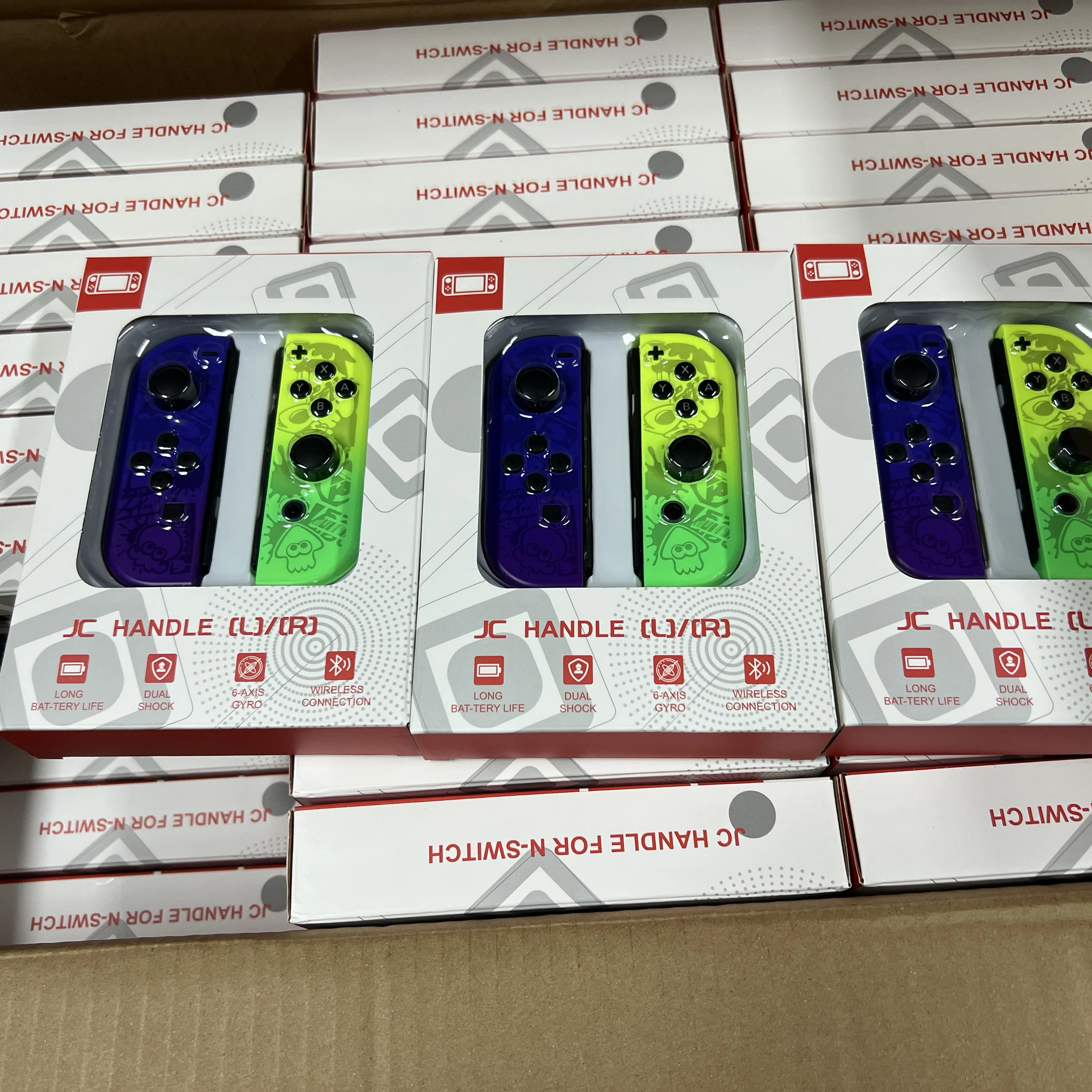 Joypad Compatible with Nintendo Switch/Lite/OLED,Replacement for Switch Joystick,Wireless Controllers Support Dual Vibration