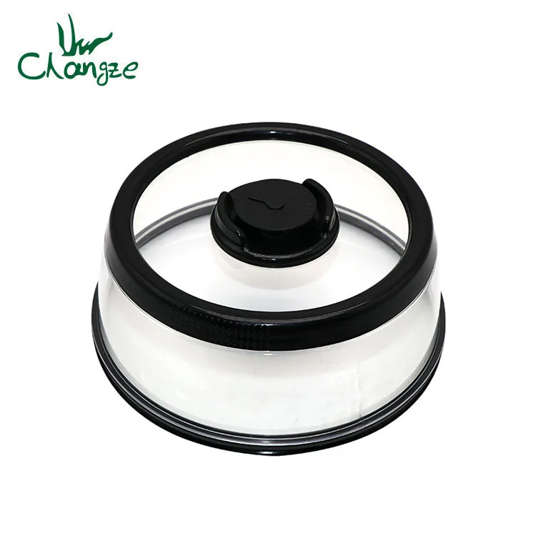 CHANGZE Food Fresh Keep Vacuum Sealer Cover, Kitchen Silicone Lid Crisper Instant Vacuum Food Sealer