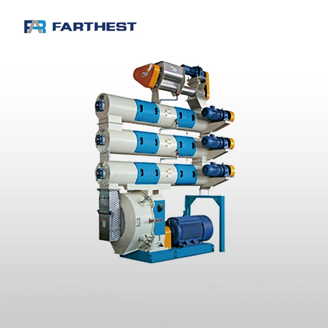 Farthest Small Capacity 300-800 kg/h Automatic Shrimp Feed Pellet Mills Machine For Sale