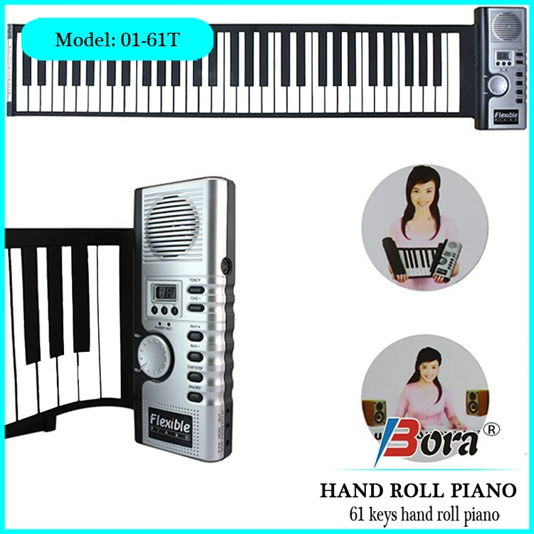Bora 61 hand roll up piano high keyboard