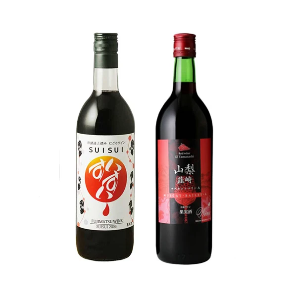 Japanese Nirasaki Muscat Bailey A Fruity 12% Alcoholic Bulk Flavors Red Wine