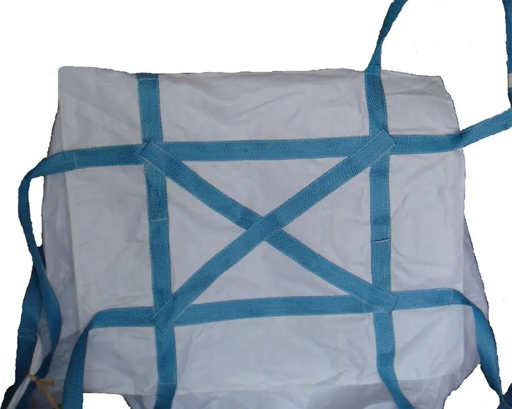 Sling Bag soft pallet for Cement 1500kg Acceptable Breathable Flat Bottom Available HUAXIANG 105*145*132cm 2000pcs Top Full Open