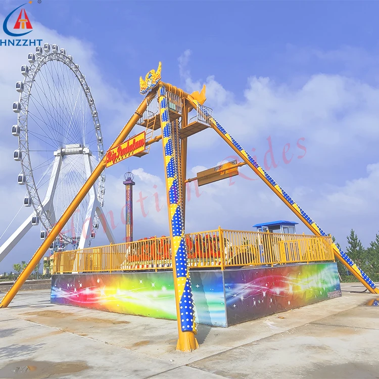 110° Big Pendulum Amusement Ride Hammer turntable Ride Attraction Swing Big Pendulum For Sale