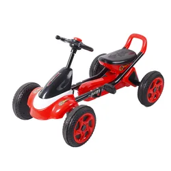 2022 safe hot sale promotion gift kids four wheel pedal go karts