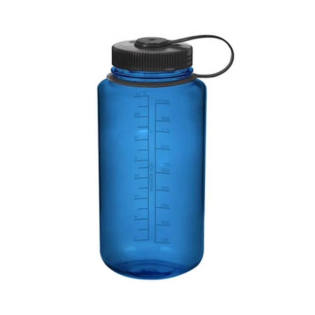 Hot Sale BPA Free Wide Tritan 1000ml Plastic Water Bottles With Cap