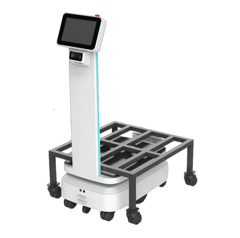 Quality Certificated S600 Service Robot ABS Material 950*650*365mm Size 600kg Max Load Capacity for Delivery Lifting