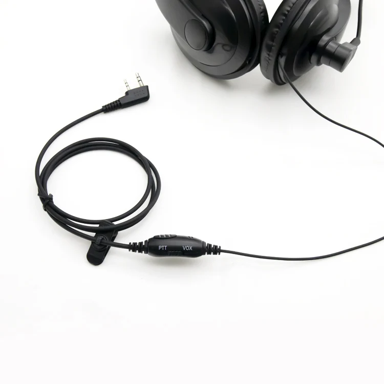 New Arrival Walkie-talkie Earphone & Headphone & Accessories 2 Pin VOX On Ear Headphones