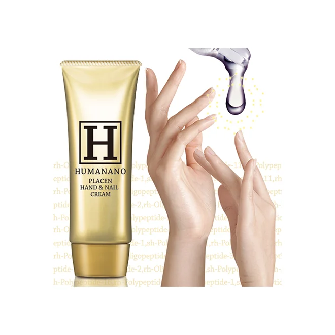 
Hot Sale Japan HUMANANO Placenta Wholesale Handcream Skin Care Supplies Moisturizing Anti Aging Hand Cream for Nails 