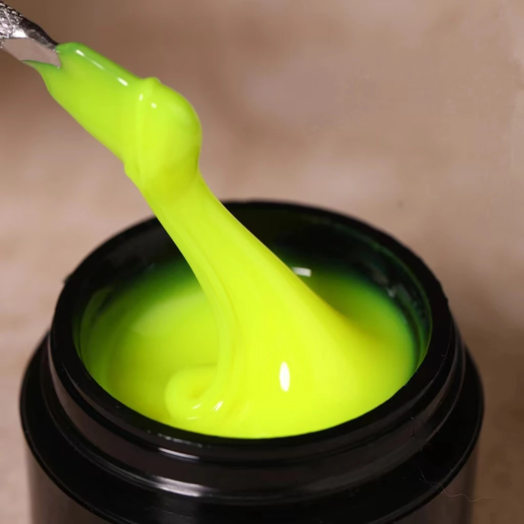 Professional Custom Color Poly Gel Acrylic Nail Kit Soak Off Neon Extension Gel Nail Polish