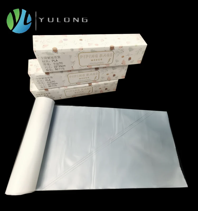 Eco friendly biodegradable wholesale high quality Piping bags food grade material disposable bakery tool