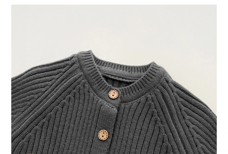 Baby Knitted Romper Cotton Ribbed New Born Baby Knit Sweater Jumpsuit Clothes Winter Infant Onesie Rompers