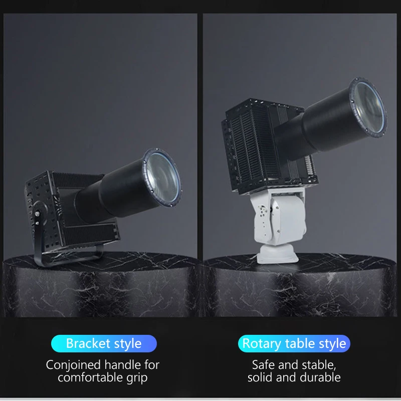 led remote spotlight Waterproof Marine detention center outdoor rotating prison spotlight 150W search light