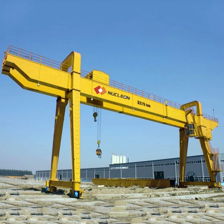 heavy duty double girder gantry crane 60 ton 180 ton cost