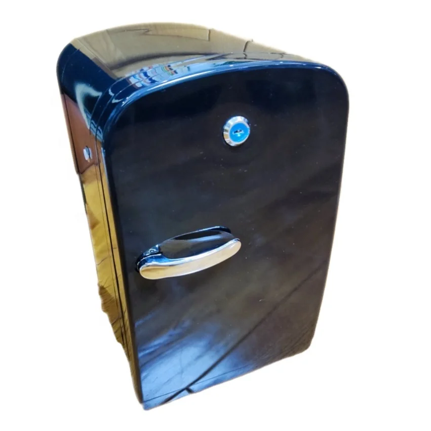 CE/GS 8L Black Color Compact Small Milk cooler/milk fridge Mini Fridge for coffee machine or coffee maker