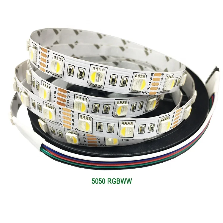  Светодиодная лента ip68 5 м 20 50 12 в 24 5050 rgb rgbw rgbcw cct rgbcct 2700k 96