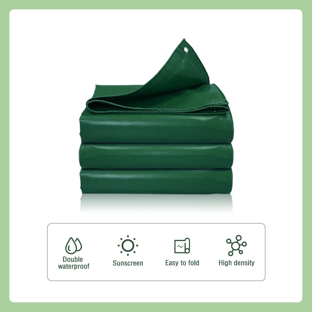
Sun Shade Pvc Polyester Tear Resistant Rain Prevent Tent Laminated 0.43Mm 650gsm Waterproof Tarpaulin 