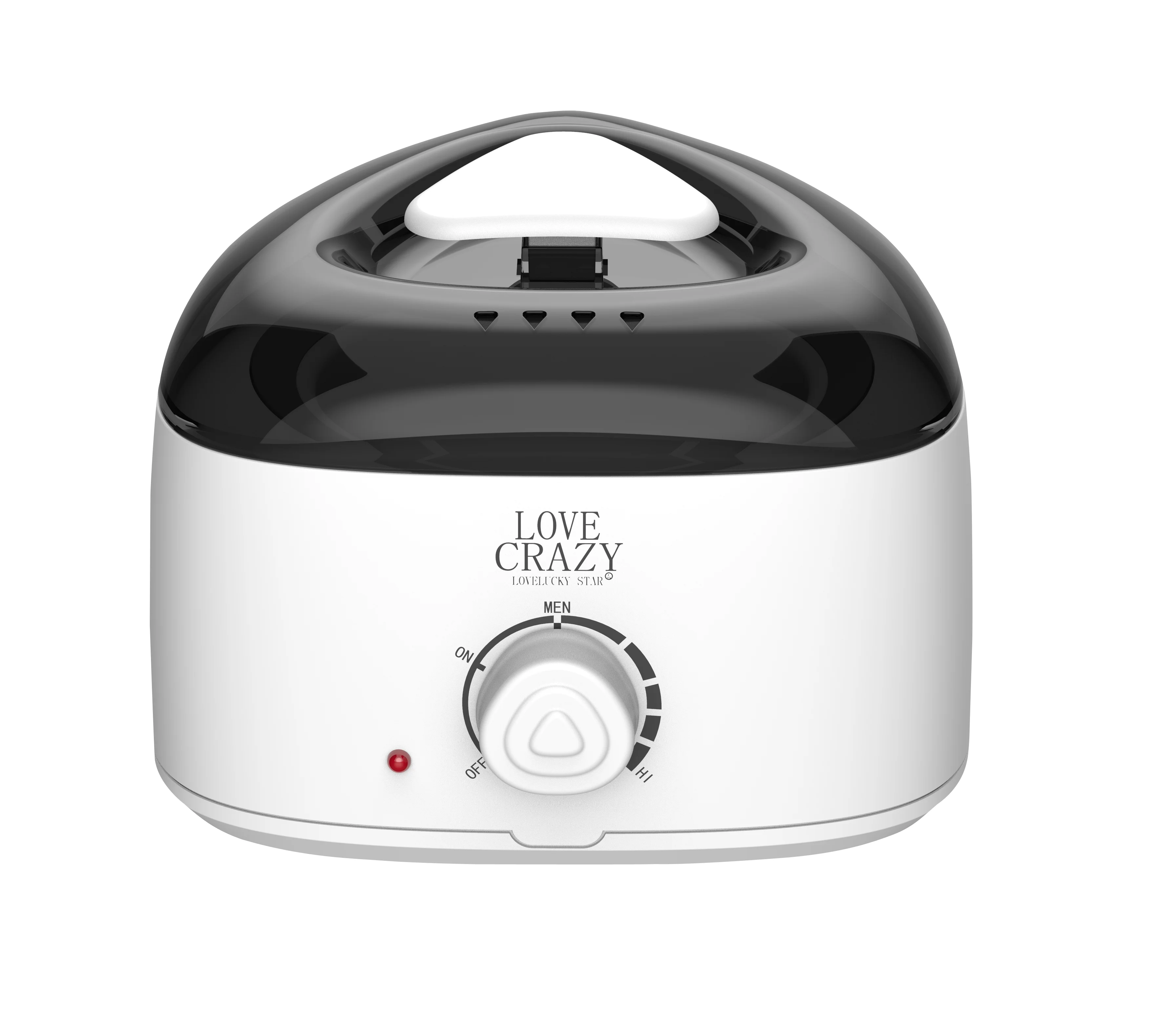 love crazy AX500 In Stock Pot Plastic Heater Warmer Paraffin With Beanhigh Quality Wax Filling