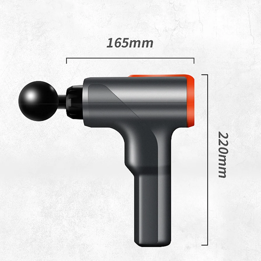 
Small deep tissue 6 head muscle muscle fascia speed for athlete machines massage gun 